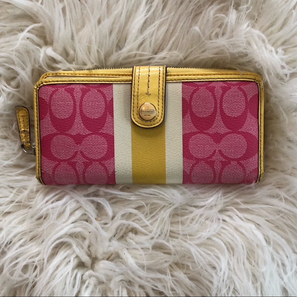 Coach wallet.